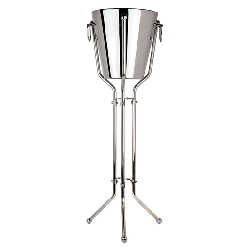 Steelite 7600CV037 Wine Bucket Stand 9-7/8"W X 10-7/8"D X 28-3/8"H Stainless Steel