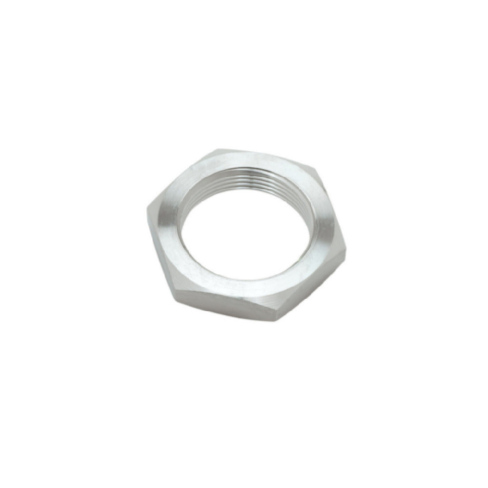 T&S Brass S000965-20 Hex Locknut 1 1/2" Stainless Steel With 1 1/8-18 UNEF Female Thread.