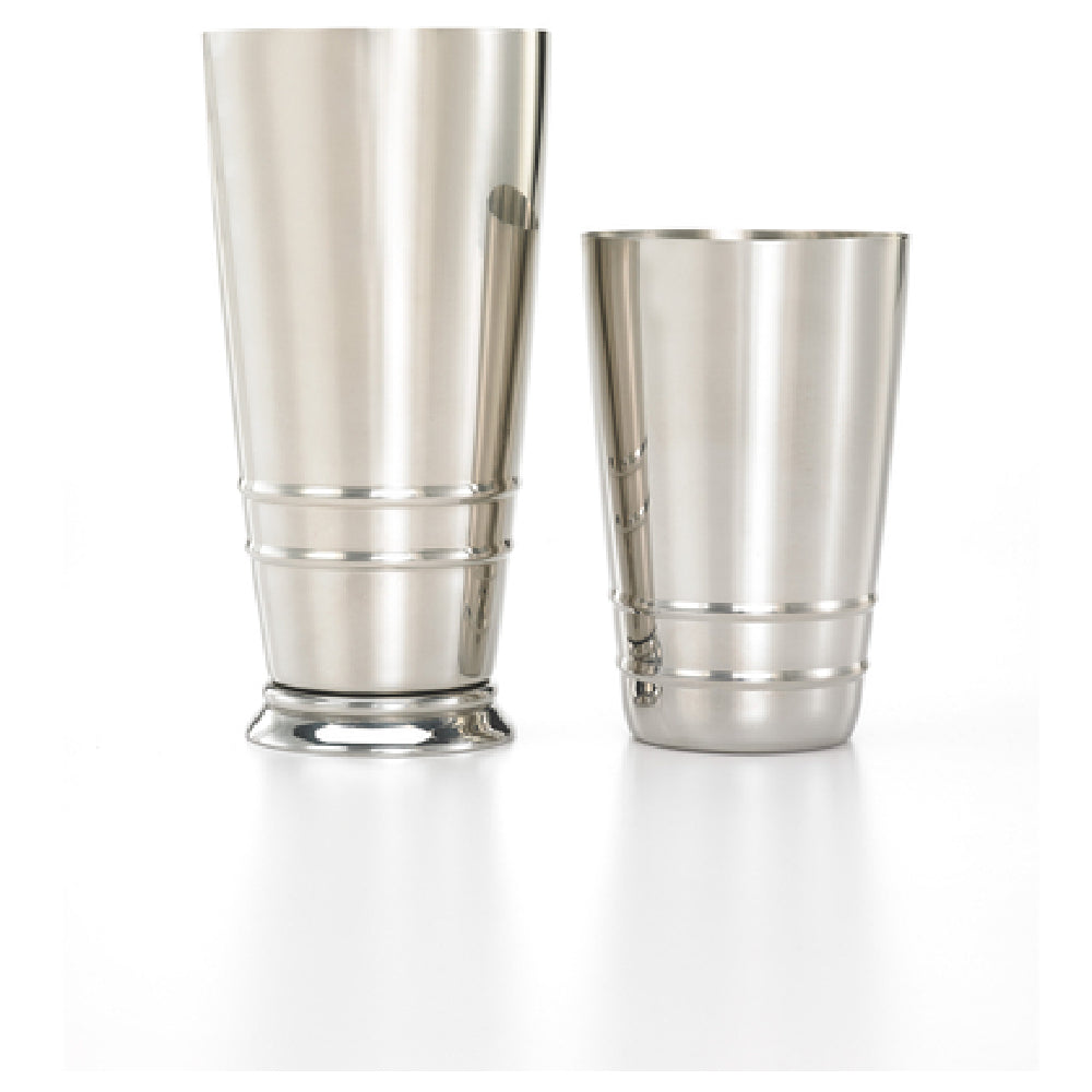 Mercer Culinary M37125 Barfly® Cocktail Shaker Set Includes: (1) Each 28 Oz. & 18 Oz. Shaker