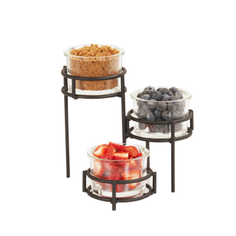 Cal Mil 22604-16-13 Jar Display 9"W X 9"D X 9-1/2"H 3 Tiered