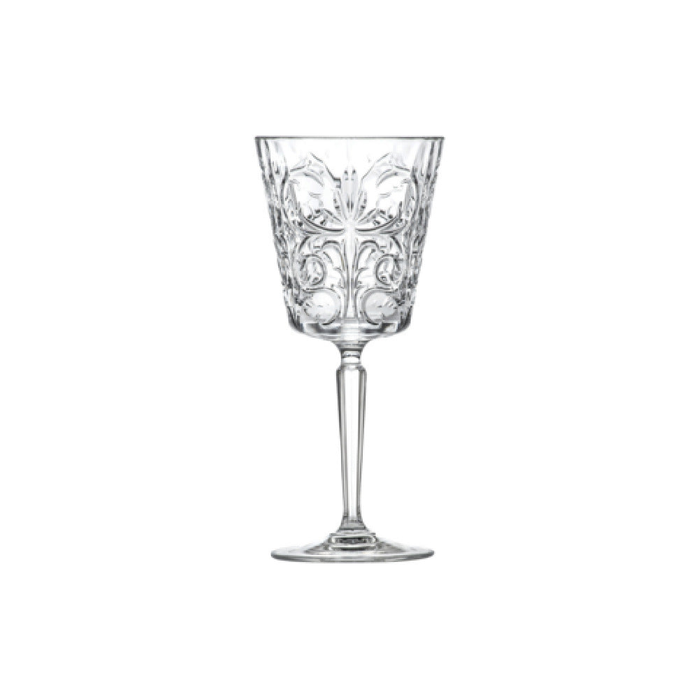 Steelite 676RCR377 Wine Goblet Glass 9.75 Oz. (H 7-5/8" M 3-1/2" T 3-1/2" B 3") EcoCrystal