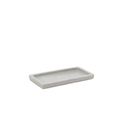 FOH RTR034GYR22 Amenity Tray 9"W X 4.25"D X 0.75"H Rectangular