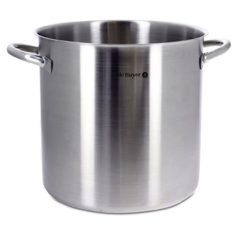 JB Prince S466 45 De Buyer Prim Appety Stock Pot 17.7" 72.9 Qt.