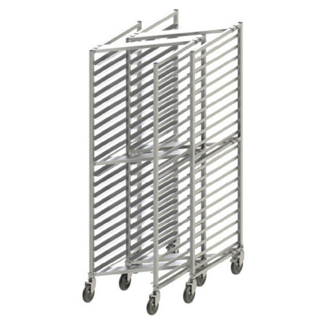 Winco AWZK-20 Nesting Sheet Pan Rack 22"L X 27-1/2"W X 70"H (20) Full-size 18" X 26" Sheet Pans Capacity