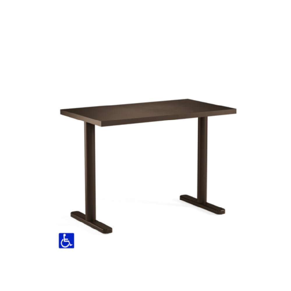 Emuamericas, Llc E3560-24 - Darwin ADA Table, Square, 41" X 24" X 29.5" H