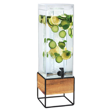 Cal Mil 3561-3INF-99 Madera Beverage Dispenser 3 Gallon Capacity 8"W X 8"D X 25-1/2"H