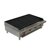 Coriat USA ACV-4 - Lava Rock Charbroiler, Gas, Countertop