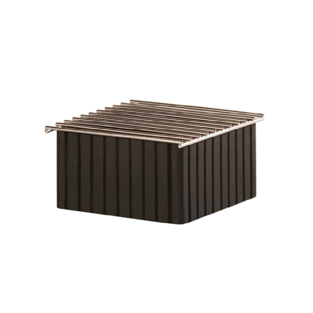 Cal Mil 23785-13 Brooklyn Chafer Alternative 10"W X 12"D X 7.25"H With Grooved Detailings