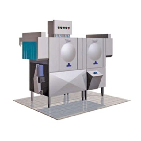 Stero ER76S Dishwasher With 32"Power Scrapper Conveyor Type High Temp