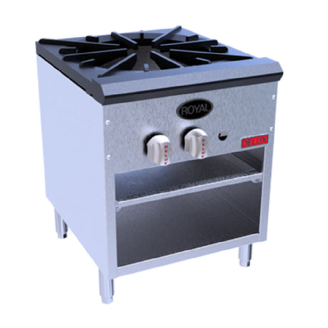 Royal Range Of California SPR-540_LP Delux Series Stock Pot Range (3) Two Ring-type Burner With Separate Controls