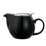 Service Ideas TPCV16BL Service Ideas Ceramic Teapot Oval 16 Ounce