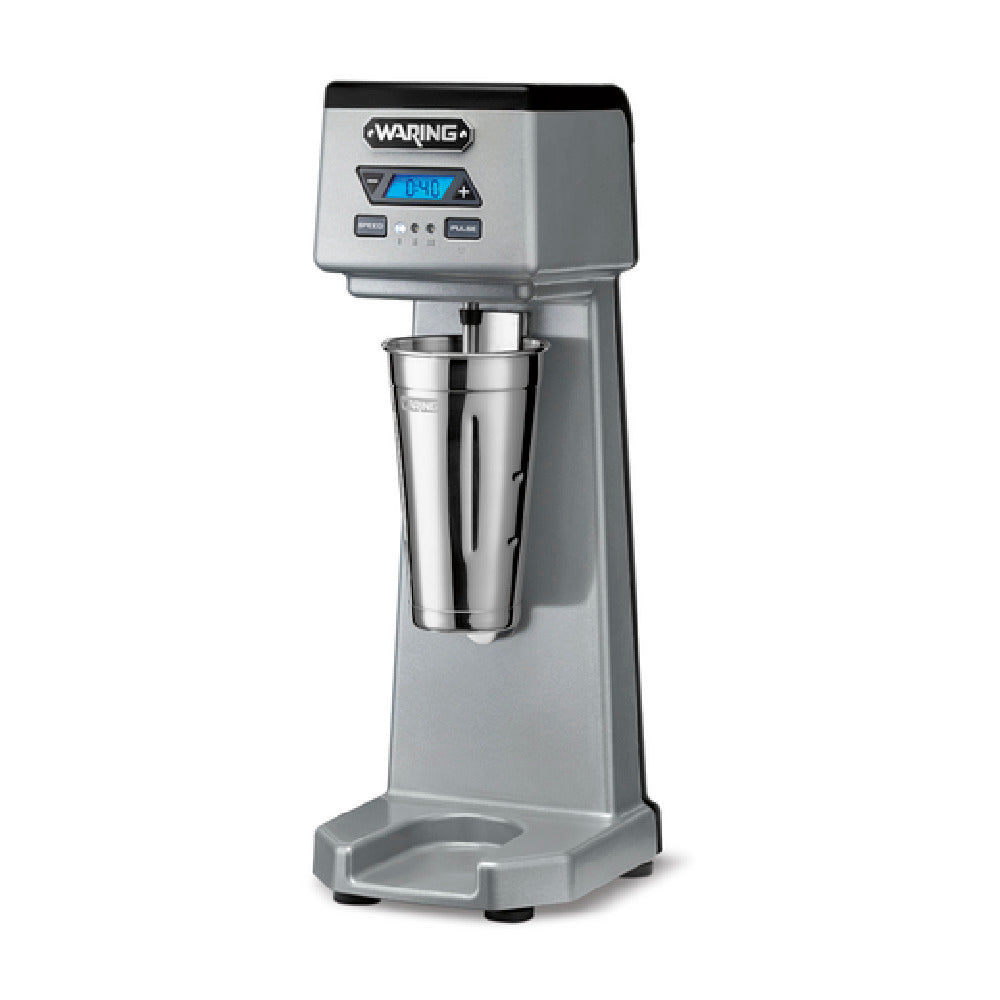 Waring WDM120TXE Heavy-Duty Single-Spindle Drink Mixer With Timer LCD Display