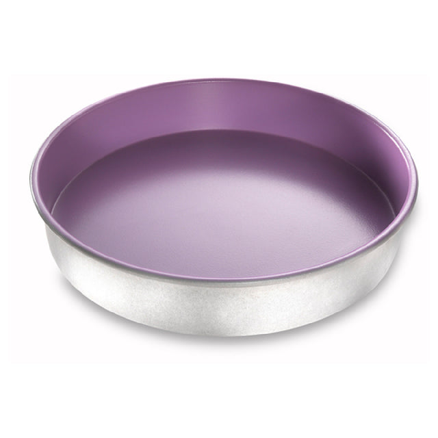 Chicago Metallic 68050 Allergen Management Cake Pan 41.8 Oz. 8" Dia. X 1-1/2"H Overall