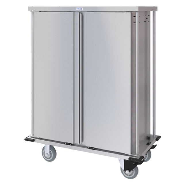 Dinex DXPTQC1T2D18 TQ Compact Meal Delivery Cart (2) Door 2-compartment