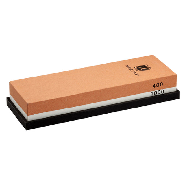 Mercer Culinary M15951 Starter Sharpening Stone 400/1000 Grit Combination 2-1/2" X 7" Overall Size