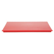 AllPoints 96836 13 X 14.5 X 3/4 In Red Pol Cutting Board