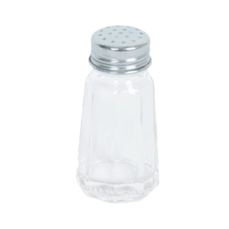 Thunder Group GLTWPS001 Salt/Pepper Shaker 1 Oz. Capacity Paneled Glass Base