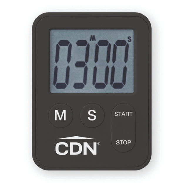 CDN TM28-BK Mini Timer 2-1/10"W X 3/8"D X 2-3/4"H 100-minute