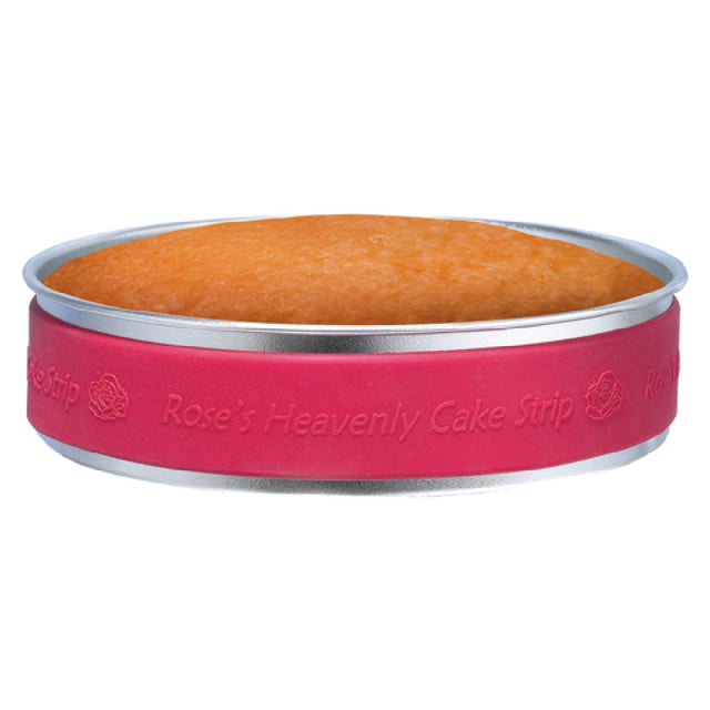 Harold Import Co. RL4 HIC Rose's Heavenly Cake Strip 14" X-1/8" X 1-3/4" Keeps Sides Of Cake Moist