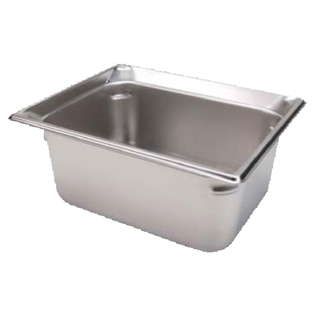 Franklin Machine Products 133-1372 Steam Table Pan 1/2 Size 6" Deep