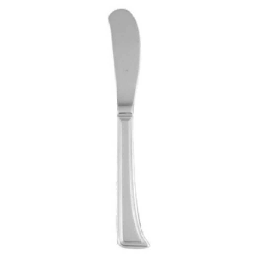 Fortessa 1.5.101.FR.053 Pantheon Satin Butter Knife 6.9" (17.5cm) Solid Handle