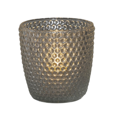 Hollowick/Steelite 5322 - Knobby Votive Lamp, 3.125" Dia. X 3.5"H, Tapered