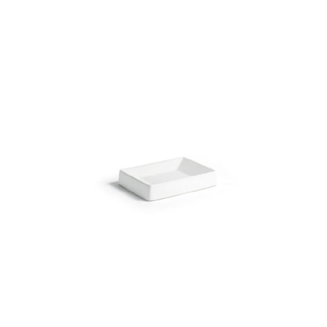 FOH RSD017WHP23 Soap Dish 3.25"W X 5"D X 1"H Rectangular