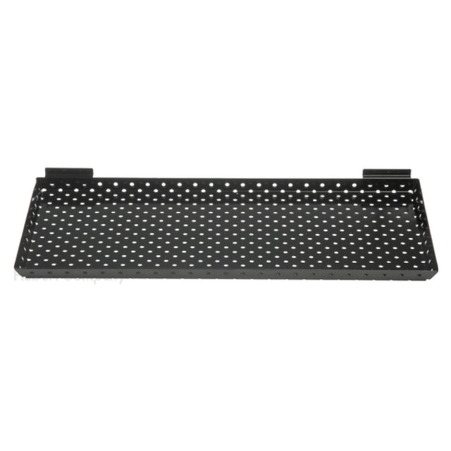 Hubert 80323 - Slatwall Shelf, 24", Perforated