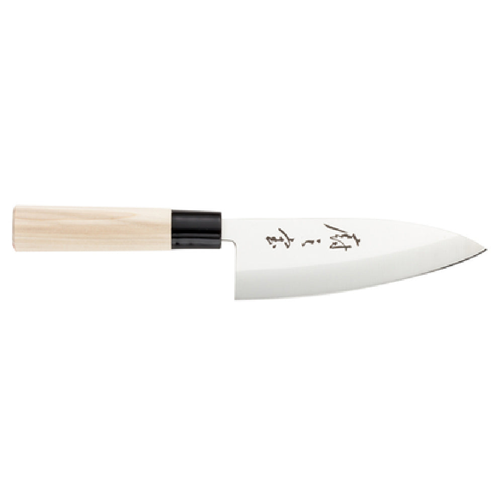 Mercer Culinary M24106 Asian Collection Deba Utility Knife 6" Stamped