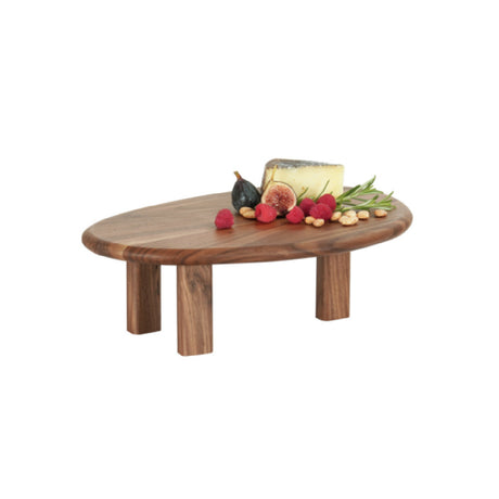 Cal Mil 23121-78 Sydney Riser 16"W X 10.75"D X 5W Walnut