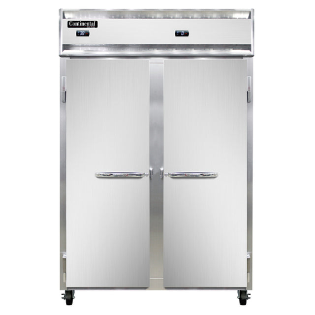 Continental Refrigerator 2RFNSA Refrigerator/Freezer Reach-in Two-section