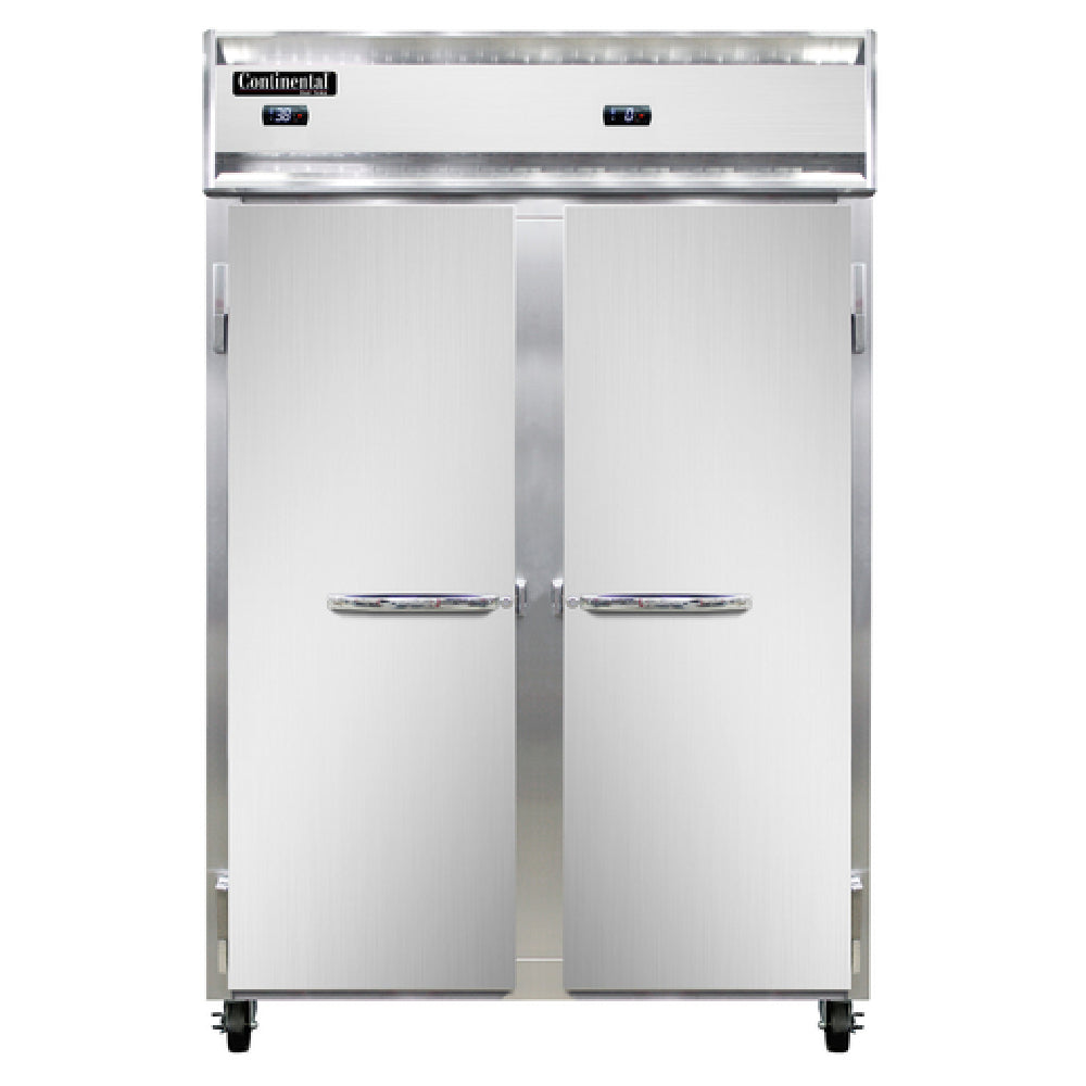 Continental Refrigerator 2RFNSS Refrigerator/Freezer Reach-in Two-section