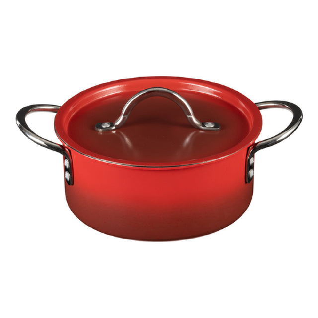 Bon Chef 73300-OM-CR Country French X Ombre Sauce Pot 2 Qt 9 Oz 7-3/4 DIA X 3-1/2H