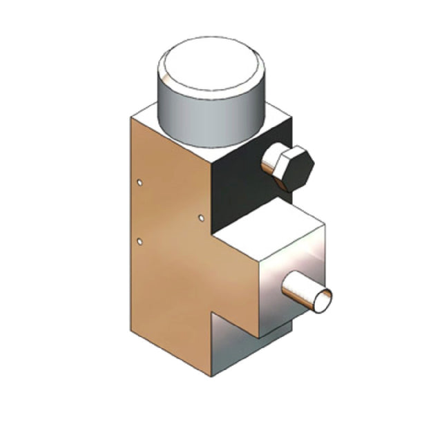 T&S Brass B-2173 Soap Injector Valve 1/2" NPT Female Inlet Male Garden Hose Thread Outlet