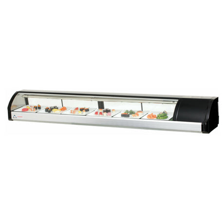 Everest Refrigeration ESC83R Refrigerated Display Case Countertop 82-5/8"W