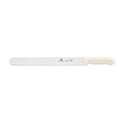 Thunder Group SLKF419WT Roast Beef Slicer 12" Blade White Polypropylene Handles