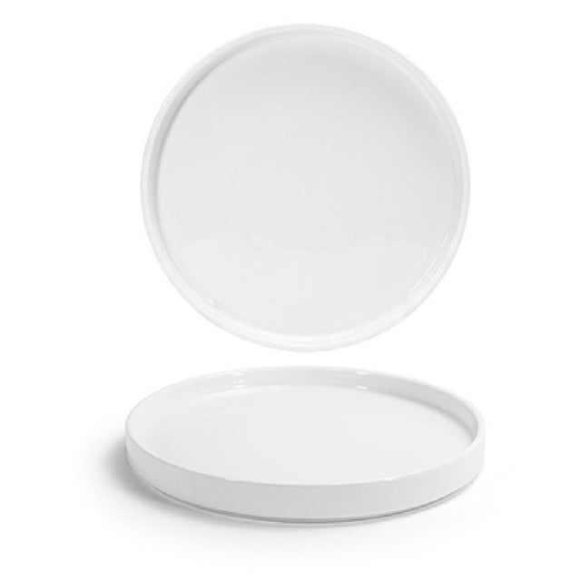 FOH DSP040WHP23 Soho Plate 7-1/2” Dia. X 3/4"H Round