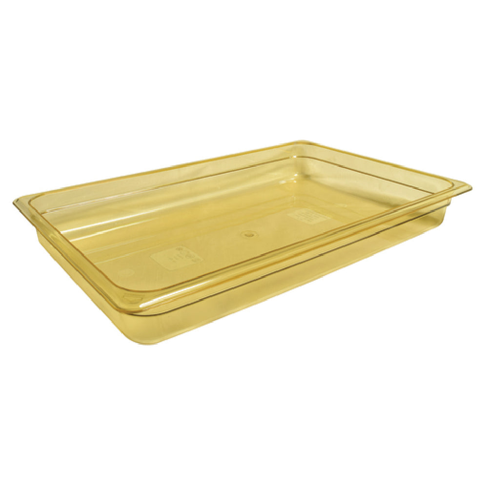 Duke 159155 Food Pan Full Size Amber High Temp 2-1/2" Deep