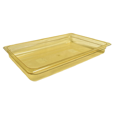 Duke 159155 Food Pan Full Size Amber High Temp 2-1/2" Deep