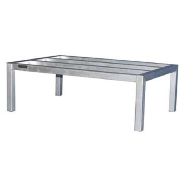 Serv-Ware CWP-DR-204812-V - Serv-Ware - Dunnage Rack - Aluminum 48"W X 20"D X 12"H