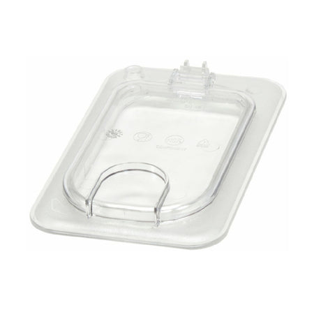 Cambro 90CWL135 Camwear® FlipLid® Food Pan Cover 1/9 Size Hinged