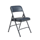 National Public Seating 1204 NPS® 1200 Series Premium Vinyl Upholstered Folding Chair