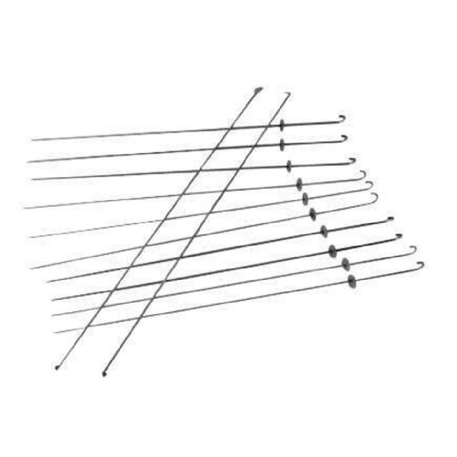 Omcan 68124 (68124) Skewers For Tandoor Oven (Set Of 12)