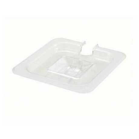 Omcan 80016 (80016) Food Pan Cover 1/6 Size Slotted