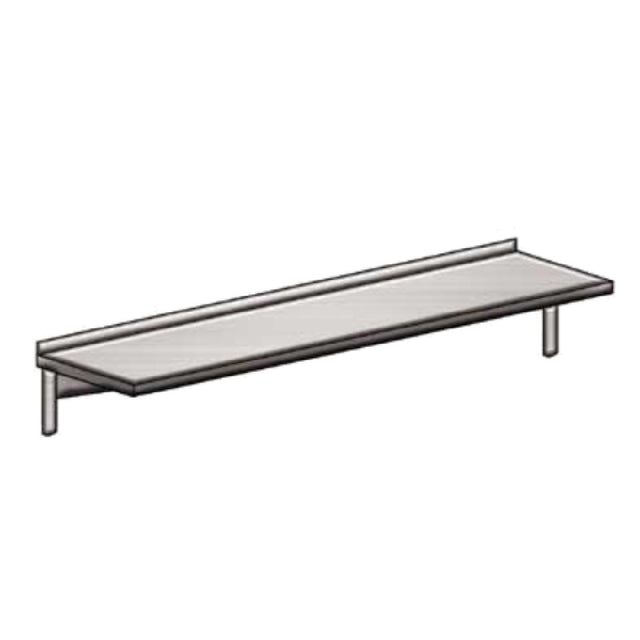 Winholt SCASS-2460-3-AU Add-On Shelving Unit Cantilevered Solid (3) Shelves