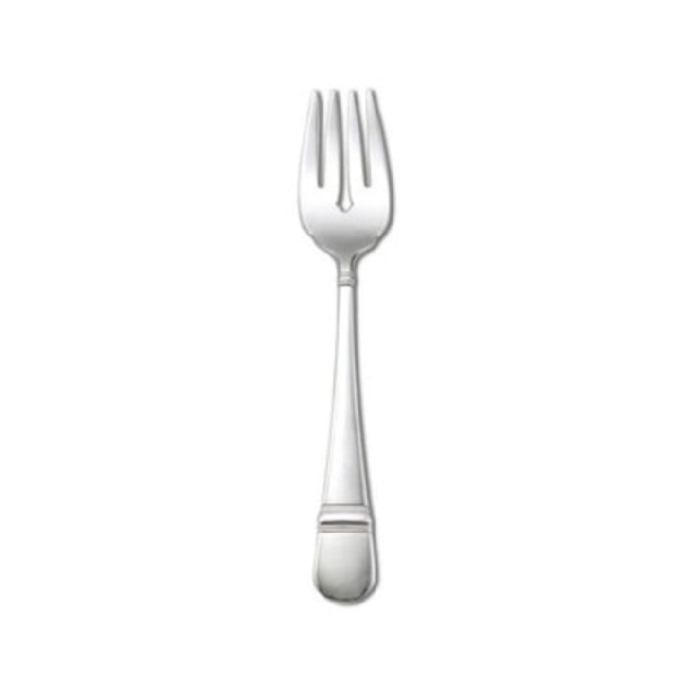 1880 Hospitality 1119FSLF Oneida® Salad/Pastry Fork 6-3/4" Banded Teardrop Shaped Handle