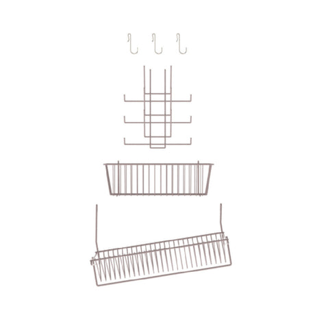 Metro SWA-SINK2-K4 - SmartWall Accessory Kit #2, For Sinks, Metroseal Gray Finish