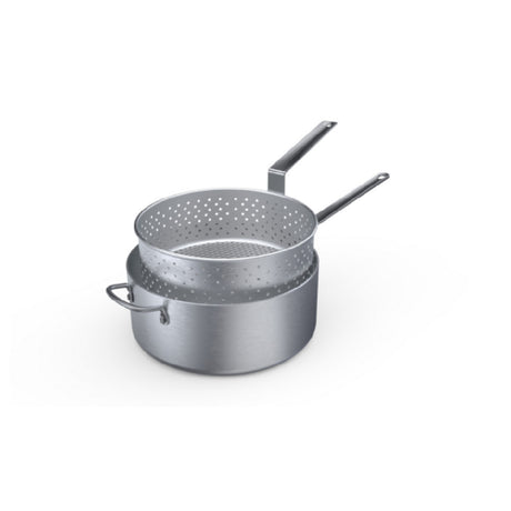 Vollrath 681112 Wear-Ever® Fry Pot 12 Qt. (11.4 Liter) Plated Handle & Innovative EverTite™ Riveting System