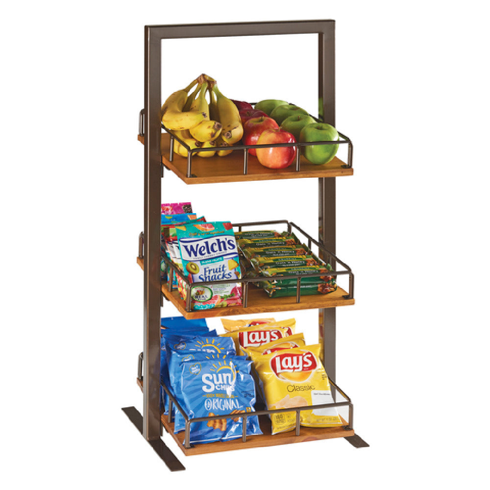 Cal Mil 3494-3-84 Sierra Merchandiser 12" X 12"D X 31"H 3-tier