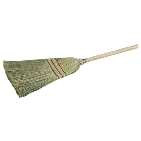 Carlisle 368200 Carlisle Flo-Pac® Lobby Corn Broom 40" Tall 3-sew Synthetic Stitching